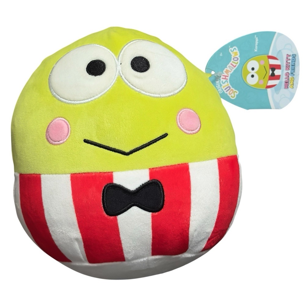 Keroppi Squishmallow Frog Hello Kitty Sanrio 7" Plush